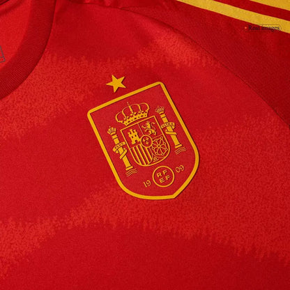 Spain Home Soccer Jersey Euro 2024