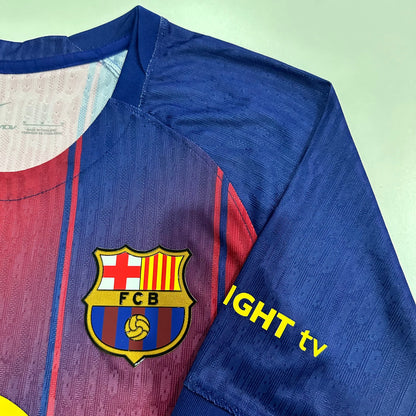 Player Version Barcelona Home 2025/26 Soccer Jersey