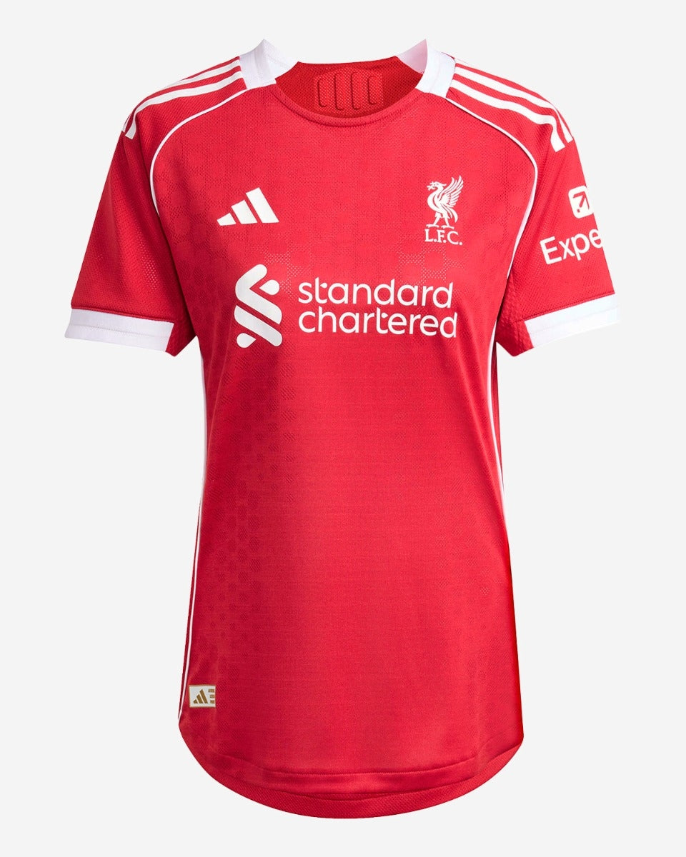 Women's Liverpool Home Soccer Jersey 2025/26