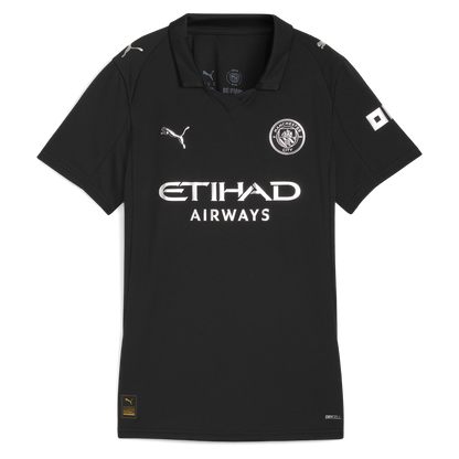 Women's Manchester City Away Soccer Jersey 2025/26 Go Game Wear