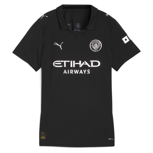 Women's Manchester City Away Soccer Jersey 2025/26 Go Game Wear