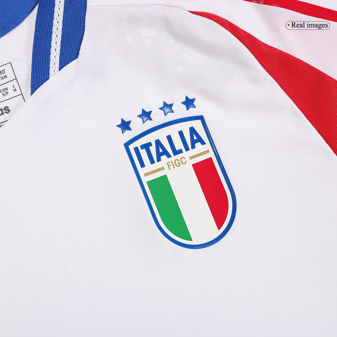 Player Version CHIESA #14 Italy Away  Soccer Jersey Euro 2024 Top Soccer Jerseys Store