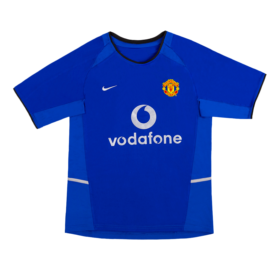 Retro 2002/03 Manchester United Third Away  Soccer Jersey Top Soccer Jerseys Store
