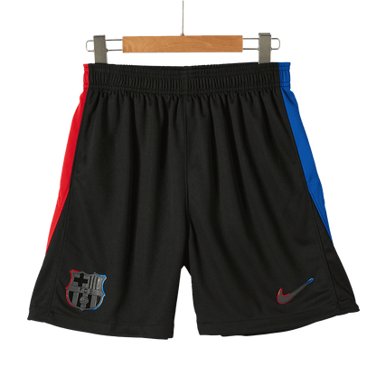 Barcelona Away Soccer Shorts 2024/25 Top Soccer Jerseys Store