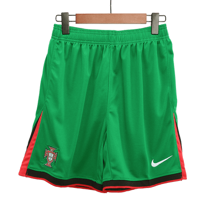 Portugal Home Soccer Shorts Euro 2024