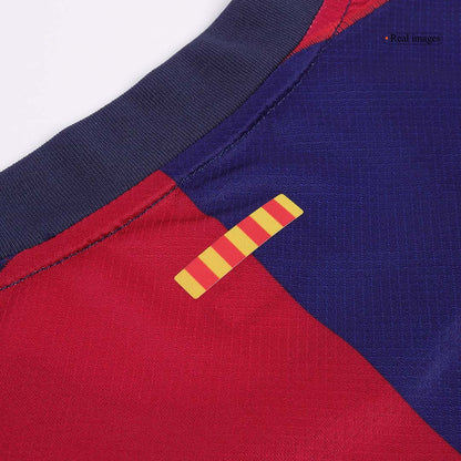 F.DE JONG #21 Barcelona Home  Soccer Jersey 2024/25- Spotify Logo Without Text Top Soccer Jerseys Store