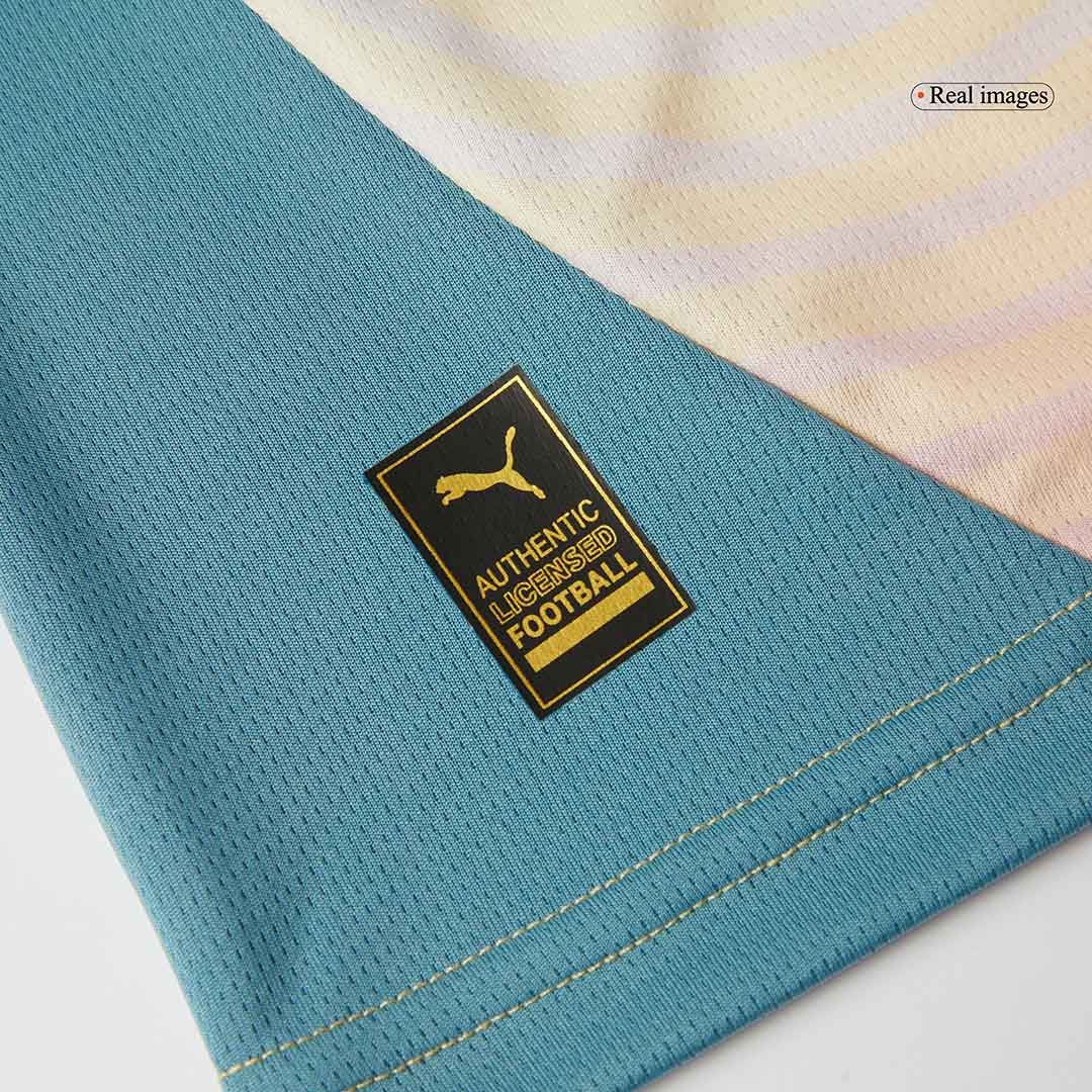 Manchester City Fourth Away  Soccer Jersey Kit(Jersey+Shorts) 2024/25 - Definitely City Top Soccer Jerseys Store