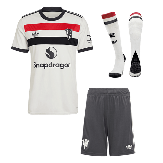Manchester United Third Away  Soccer Jersey Kit(Jersey+Shorts+Socks) 2024/25 Top Soccer Jerseys Store