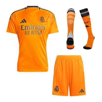 Real Madrid Away  Soccer Jersey Kit(Jersey+Shorts+Socks) 2024/25 Top Soccer Jerseys Store