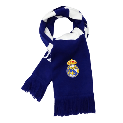 Real Madrid Soccer knitting Scarf Blue&White Top Soccer Jerseys Store