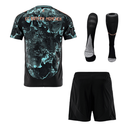 Bayern Munich Away  Soccer Jersey Kit(Jersey+Shorts+Socks) 2024/25 Top Soccer Jerseys Store