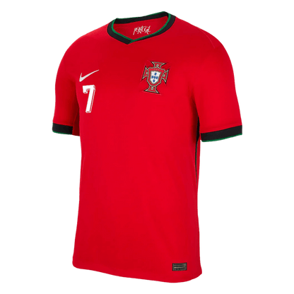[Super Quality] Men's Portugal RONALDO #7 Home Soccer Jersey Euro 2024