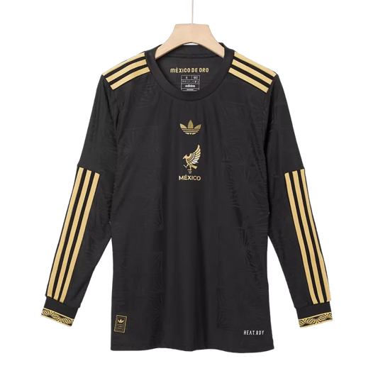 Player Version Mexico Third Away Long Sleeve 2025- Gold Cup