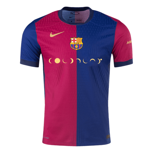Player Version Barcelona Home  Soccer Jersey 2024/25 - COLDPLAY Top Soccer Jerseys Store