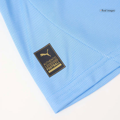 Kid's Manchester City Home  Soccer Jersey Kit(Jersey+Shorts) 2024/25 Top Soccer Jerseys Store