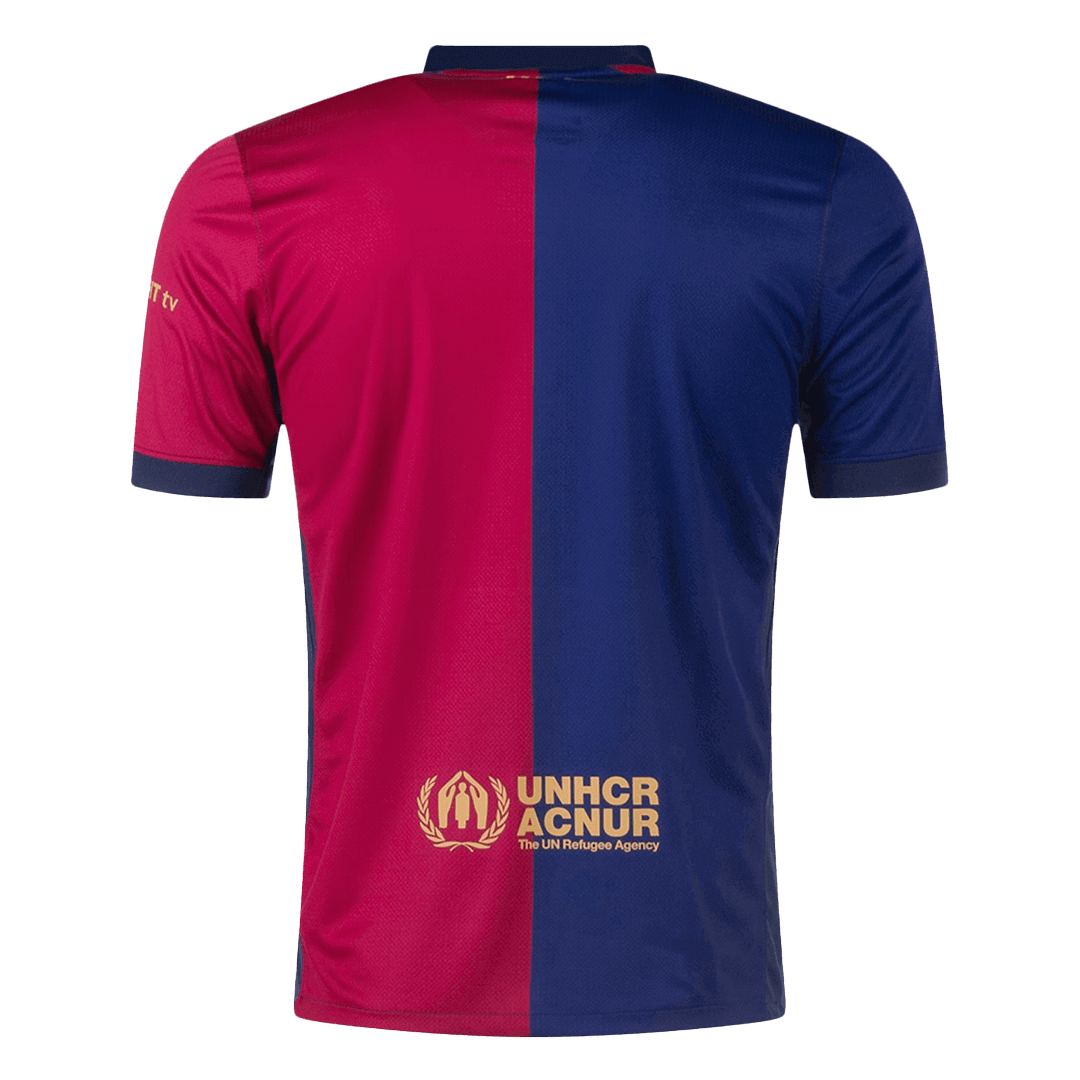 Barcelona Home  Soccer Jersey 2024/25 - COLDPLAY Top Soccer Jerseys Store