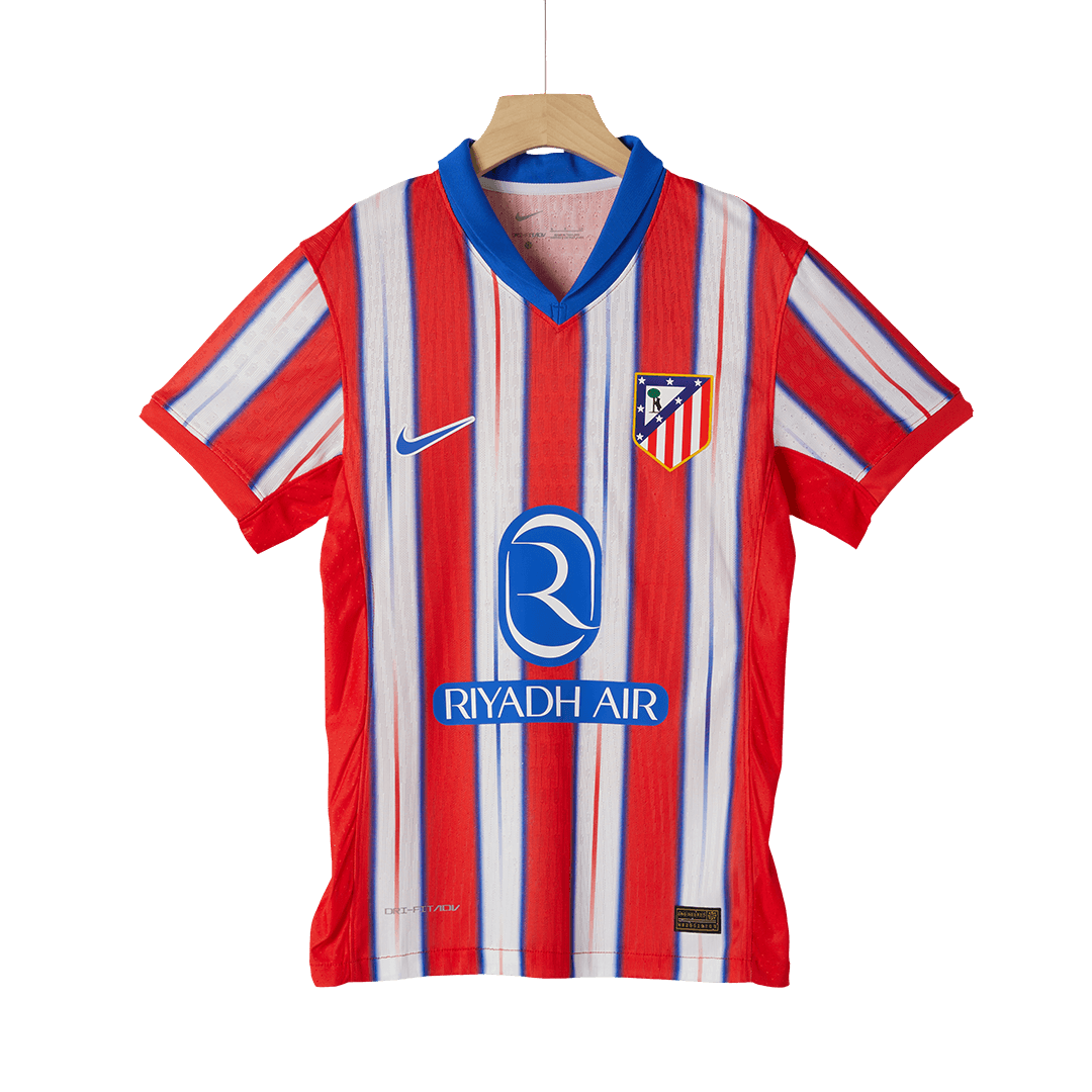 Player Version Atletico Madrid Home  Soccer Jersey 2024/25 Top Soccer Jerseys Store