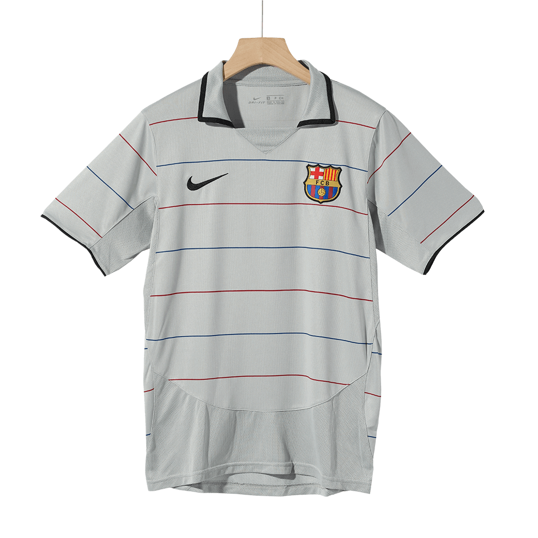 Retro 2003/04 Barcelona Away  Soccer Jersey Top Soccer Jerseys Store