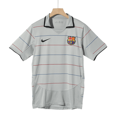 Retro 2003/04 Barcelona Away  Soccer Jersey Top Soccer Jerseys Store