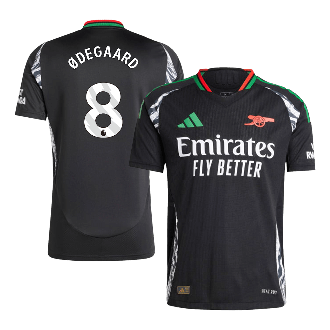 Player Version ØDEGAARD #8 Arsenal Away  Soccer Jersey 2024/25 Top Soccer Jerseys Store