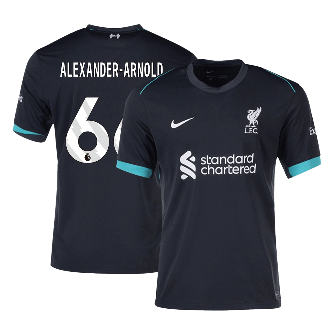ALEXANDER-ARNOLD #66 Liverpool Away  Soccer Jersey 2024/25 Top Soccer Jerseys Store