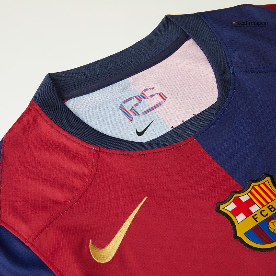 Barcelona Home  Soccer Jersey 2024/25-Spotify Logo Without Text Top Soccer Jerseys Store