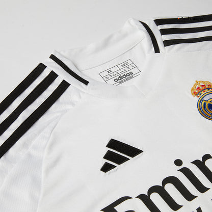 Kid's Real Madrid Home Soccer Jersey Kit(Jersey+Shorts) 2024/25 Top Soccer Jerseys Store