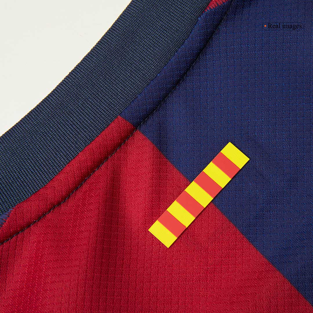 Barcelona Home  Soccer Jersey 2024/25- 125th Anniversary Top Soccer Jerseys Store