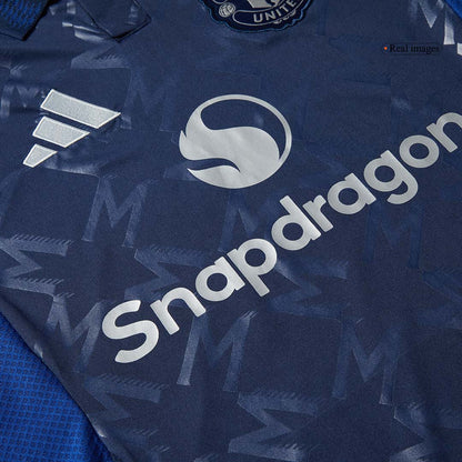 Manchester United Away Long Sleeve  Soccer Jersey 2024/25 Top Soccer Jerseys Store