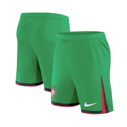 Portugal Home Soccer Shorts Euro 2024