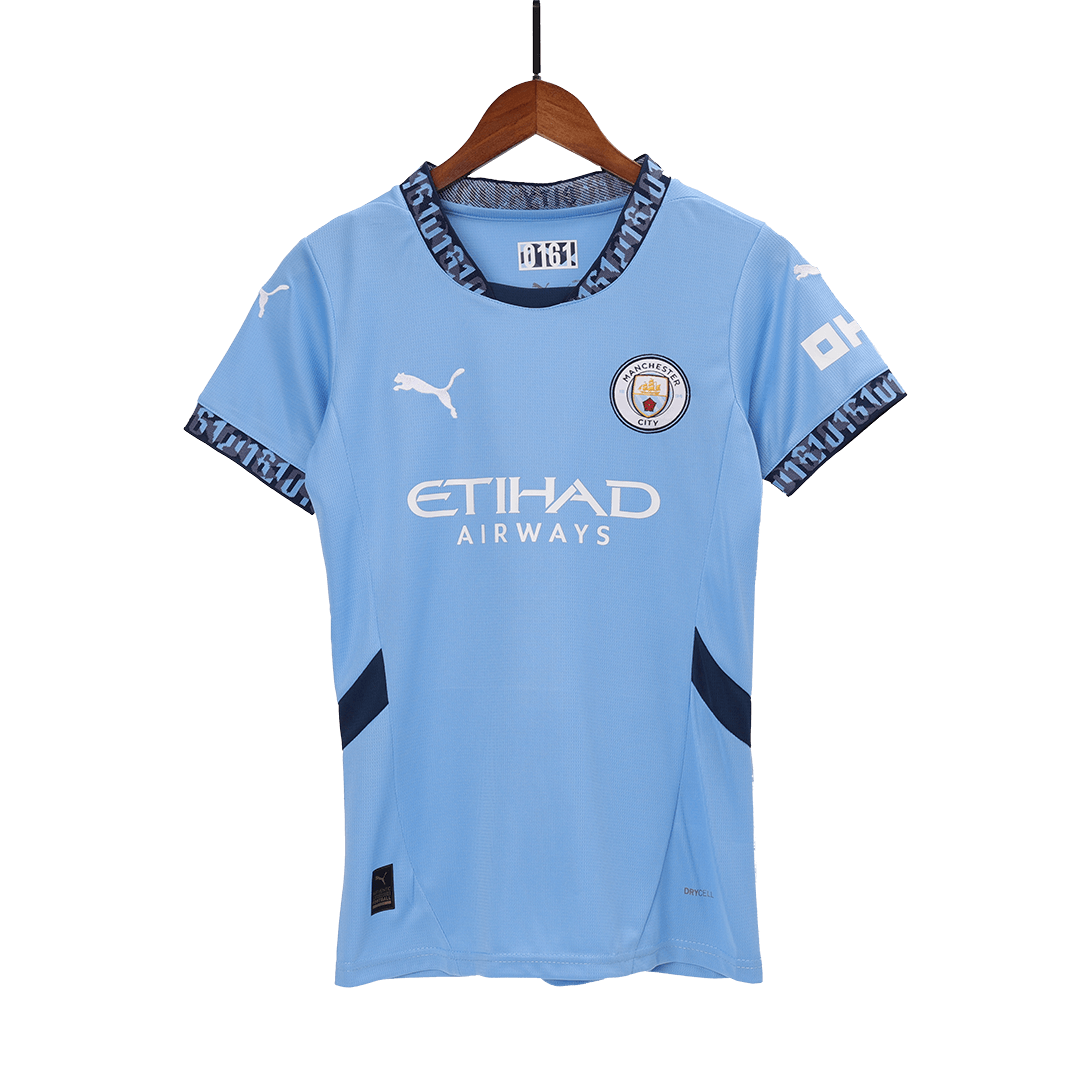 Women's Manchester City Home  Soccer Jersey 2024/25 Top Soccer Jerseys Store
