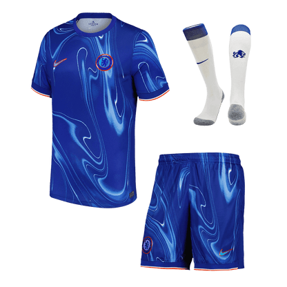 Chelsea Home  Soccer Jersey Kit(Jersey+Shorts+Socks) 2024/25 Top Soccer Jerseys Store