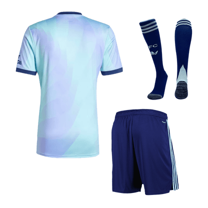 Arsenal Third Away  Soccer Jersey Kit(Jersey+Shorts+Socks) 2024/25 Top Soccer Jerseys Store