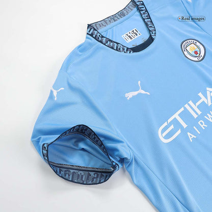 HAALAND #9 Manchester City Home  Soccer Jersey 2024/25 - UCL Top Soccer Jerseys Store