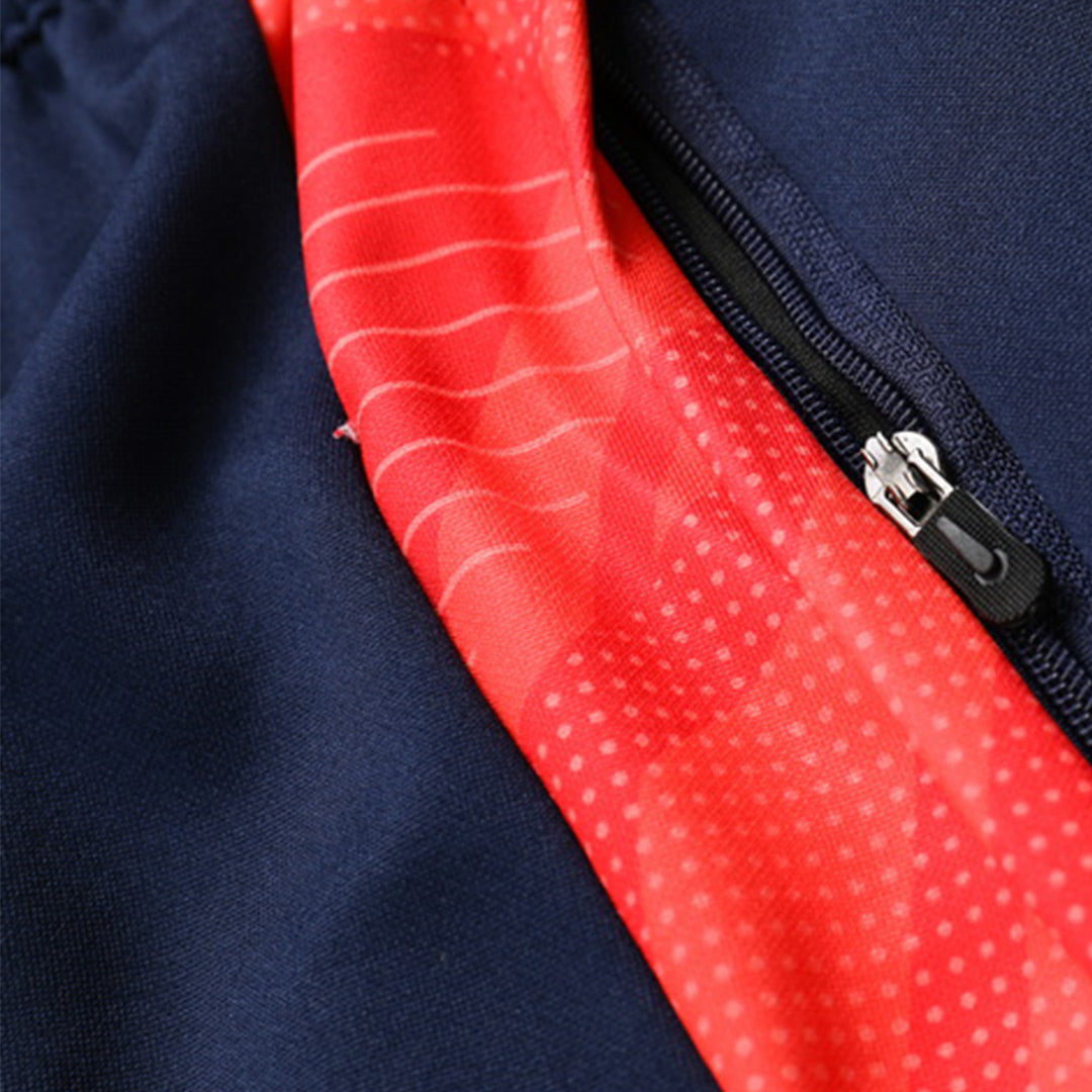 Manchester United Zipper Sweatshirt Kit(Top+Pants) 2024/25 Top Soccer Jerseys Store