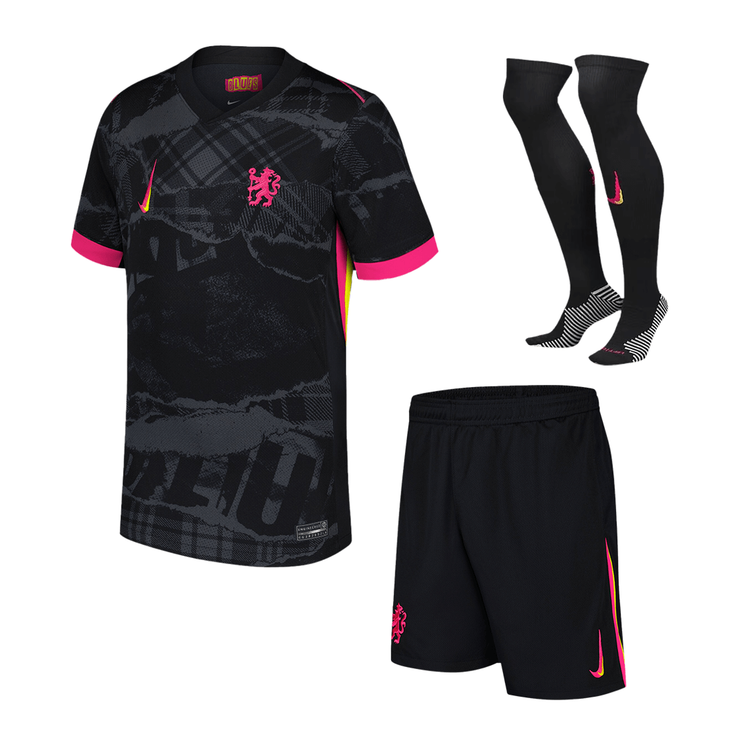Chelsea Third Away  Soccer Jersey Kit(Jersey+Shorts+Socks) 2024/25 Top Soccer Jerseys Store