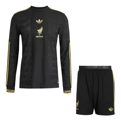 Player Version Mexico Third Away Long Sleeve Jerseys Kit 2025- Gold Cup