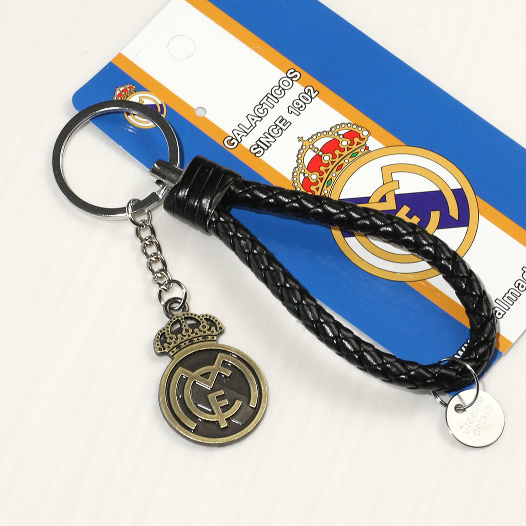 Real Madrid Logo Soccer Key Chain Top Soccer Jerseys Store