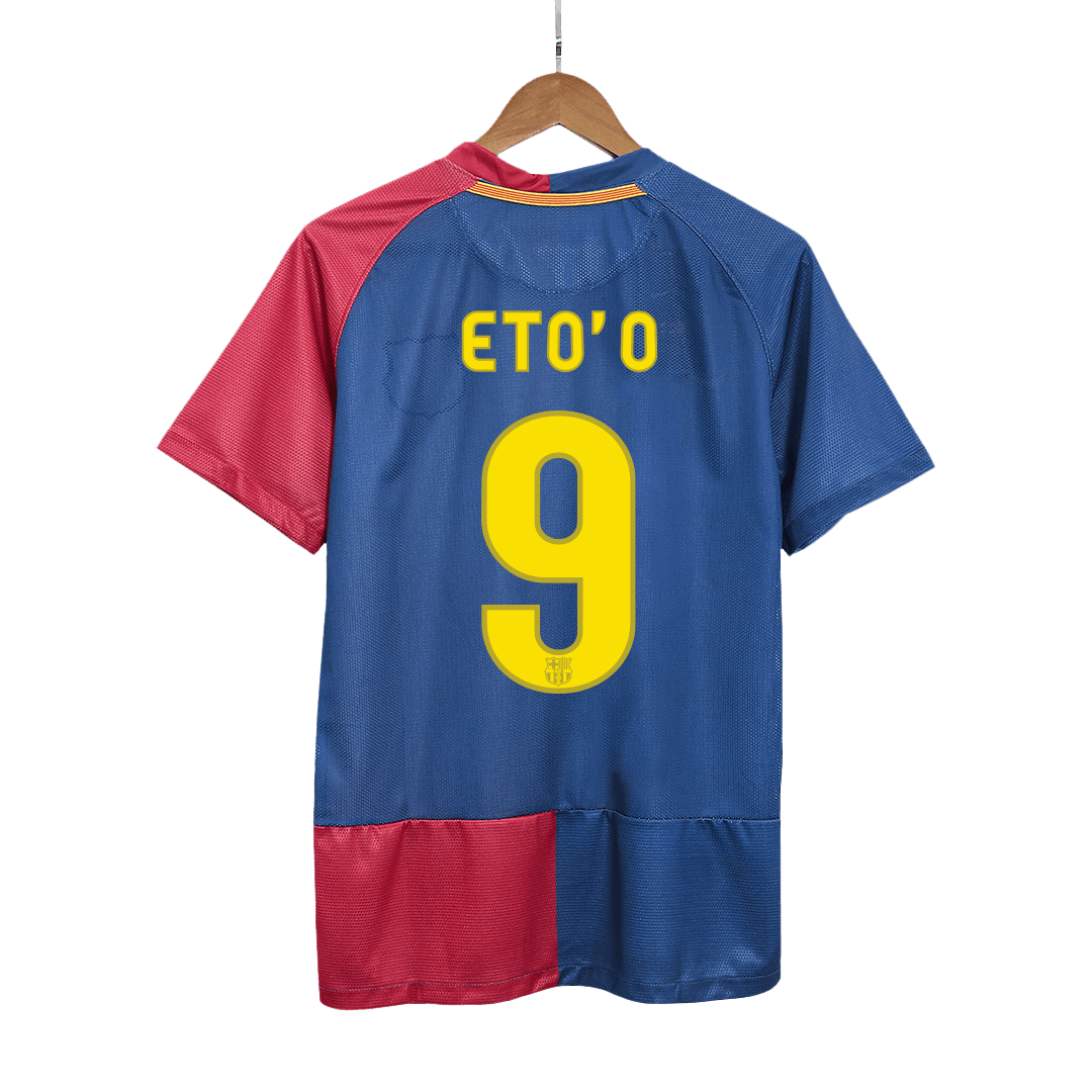 Retro A.INIESTA #8 2008/09 Barcelona Home  Soccer Jersey Top Soccer Jerseys Store