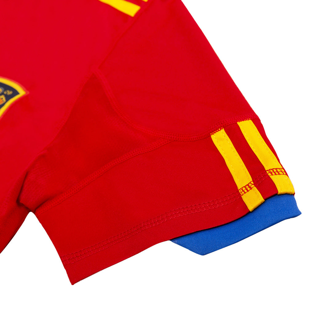 Retro XAVI #8 2010 Spain Home  Soccer Jersey Top Soccer Jerseys Store