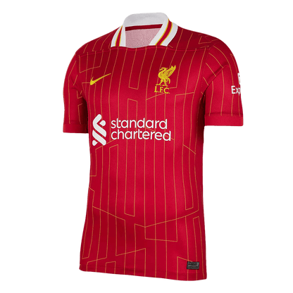 CHIESA #14 Liverpool Home  Soccer Jersey 2024/25 - UCL Top Soccer Jerseys Store