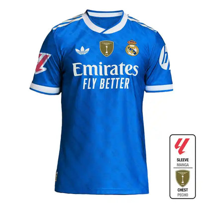 Real Madrid Third Away Soccer Jersey 2025/26