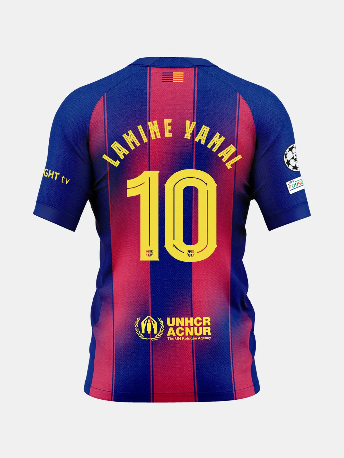 Player Version Barcelona LAMINE YAMAL #10 Home 2025/26 Soccer Jersey