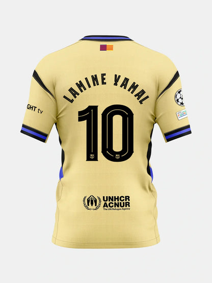 Player Version Barcelona LAMINE YAMAL #10 away jersey 25/26