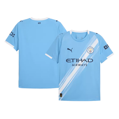 Player Version Manchester City Home Jersey 2025/26