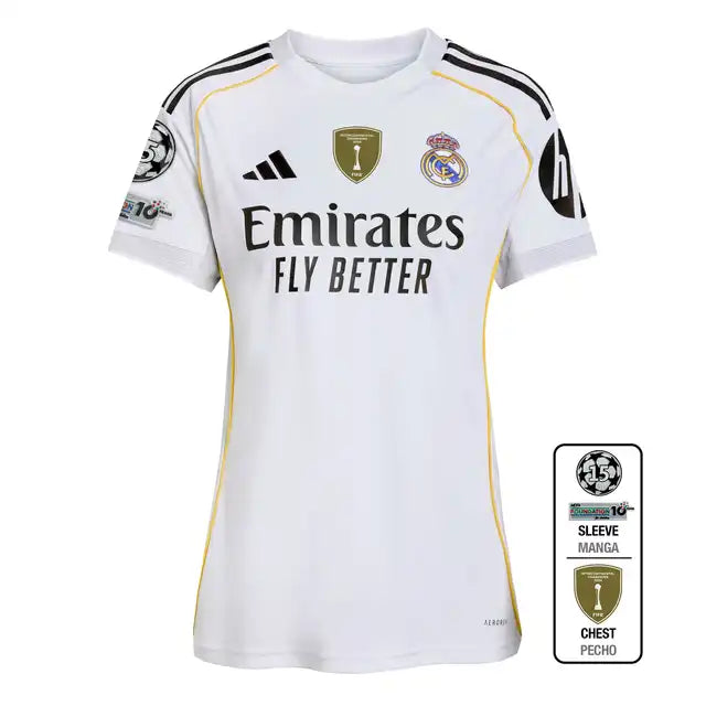 Women's Real Madrid Third Home Soccer Jersey 2025/26
