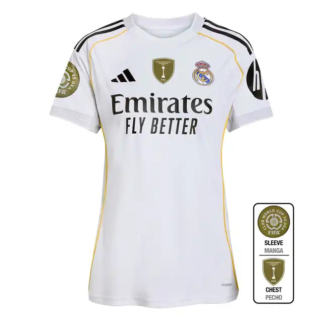 Women's Real Madrid Third Home Soccer Jersey 2025/26