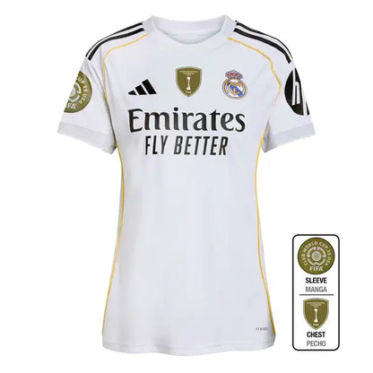Women's Real Madrid Third Home Soccer Jersey 2025/26